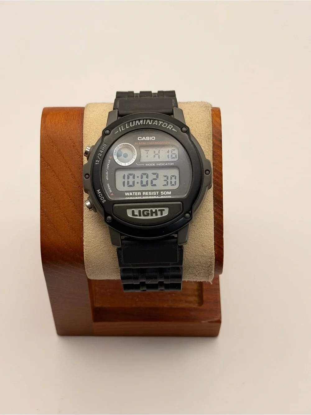 Casio Illuminator W87H-1V, black/Gray, Tested